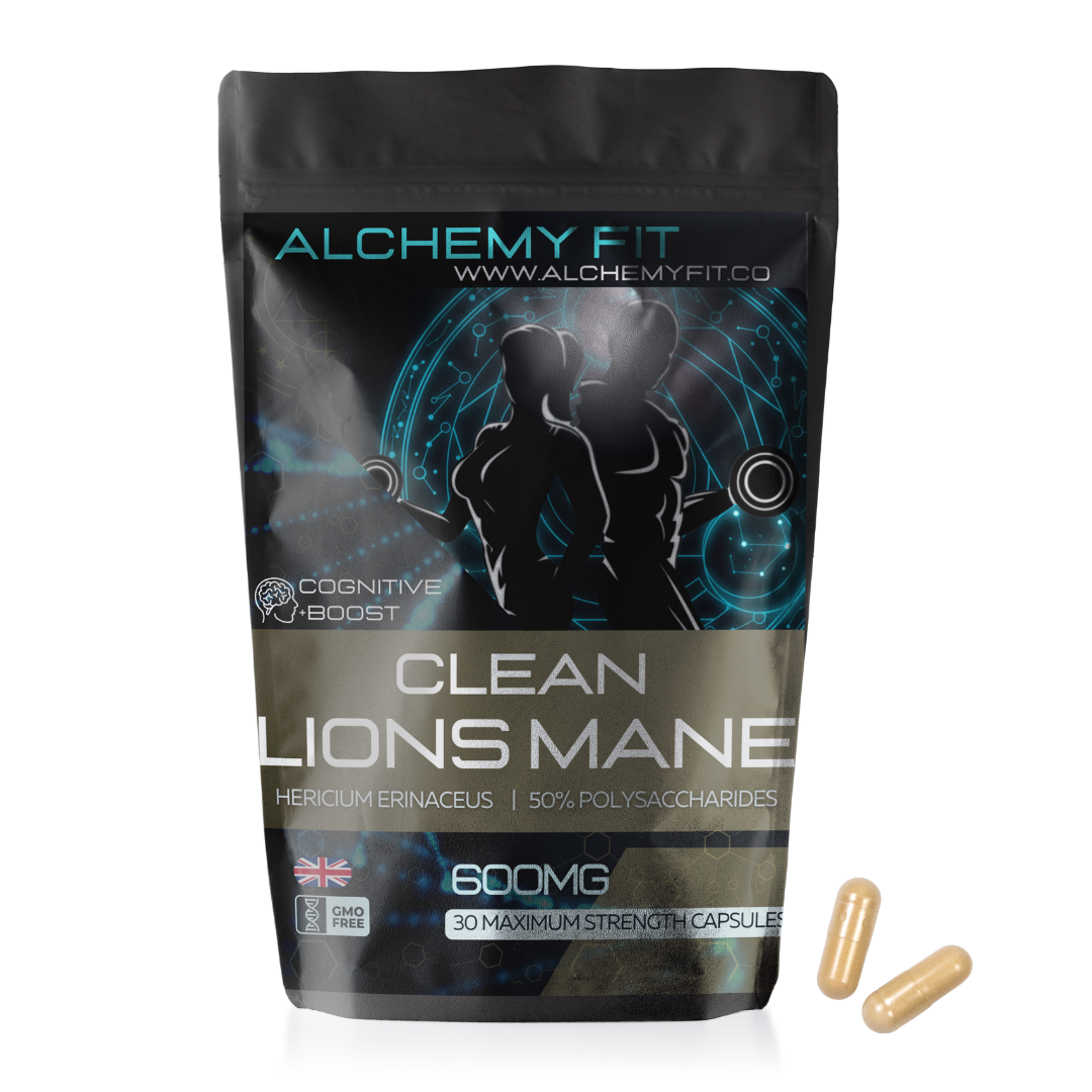 Lionsmane Mushroom Extract 20:1 Capsules | 600mg 50% Polysaccharides