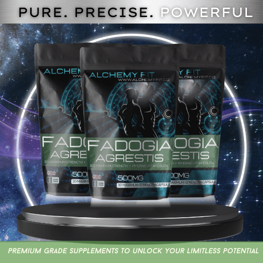 Fadogia Agrestis Capsules 500mg | High Potency 20: 1 Extract 10,000mg Equivalent