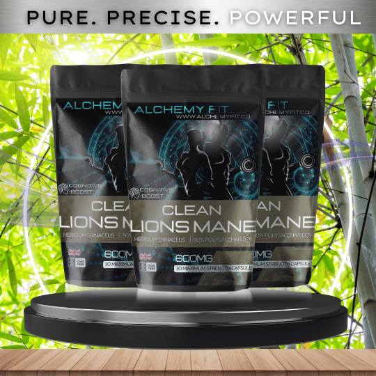 Lionsmane Mushroom Extract 20:1 Capsules | 600mg 50% Polysaccharides