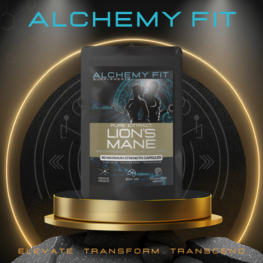 Lion's Mane Mushroom 500mg | 20:1 Extract | NGF & Nerve Growth | Cognitive Health