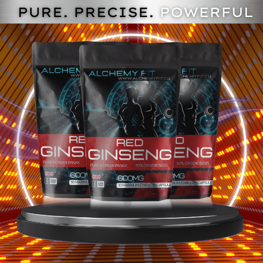 Panax Ginseng Root Extract Capsules | 600mg | 7-10% Ginsenosides | Mood, Stress, & Vitality