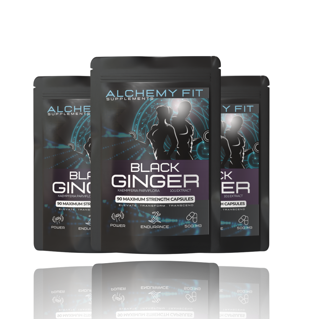 Thai Black Ginger 500mg Capsules – Energy & Performance