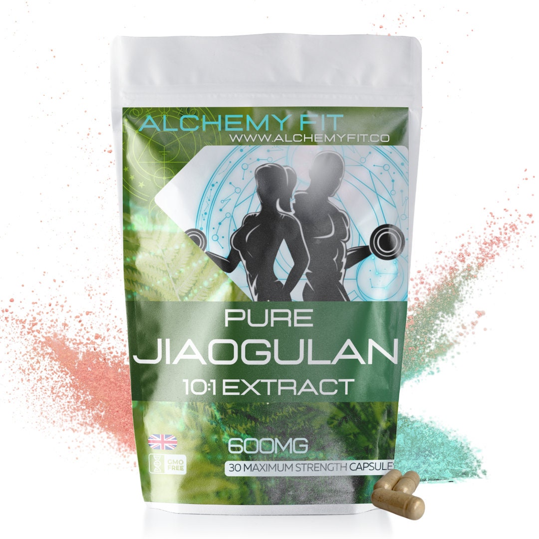 Jiaogulan Capsules 600mg Vegan High Strength Gynostemma | 100% Natural Extract