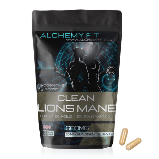 Lionsmane Mushroom Extract 20:1 Capsules | 600mg 50% Polysaccharides