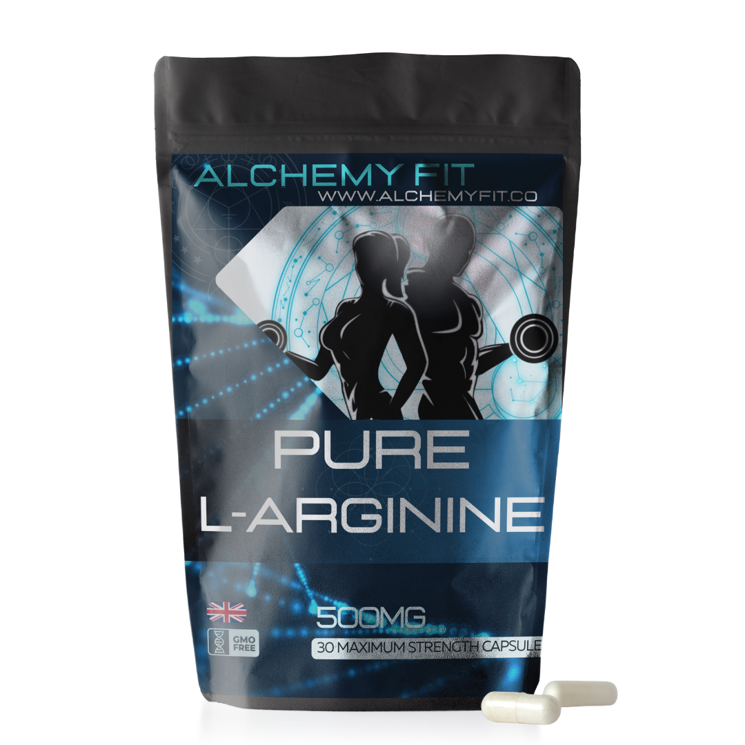 L- Arginine Clean Amino Acid 550mg | Pure & Potent Amino, Nitric Oxide Pump Vegan Capsule