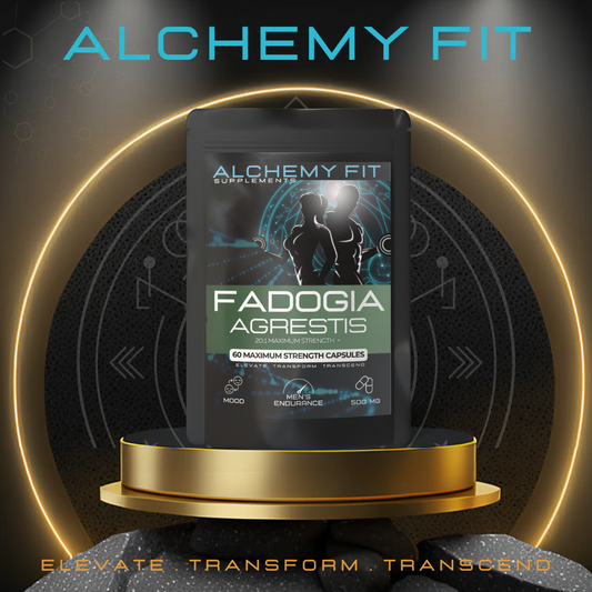 Fadogia Agrestis 500mg | 20:1 Extract | Natural Testosterone Support | Energy & Drive | Vegan Capsules