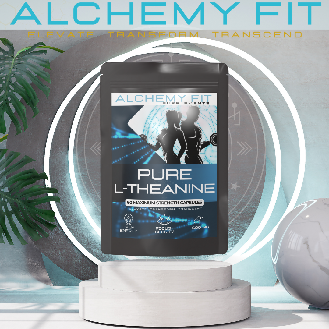 L-Theanine 600mg Vegan Capsules Nootropic Focus Stress Memory Relaxation