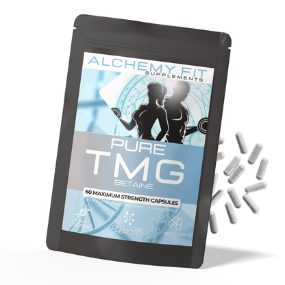 TMG 600mg | Trimethylglycine Betaine Anhydrous | Methylation Support | NMN Stack
