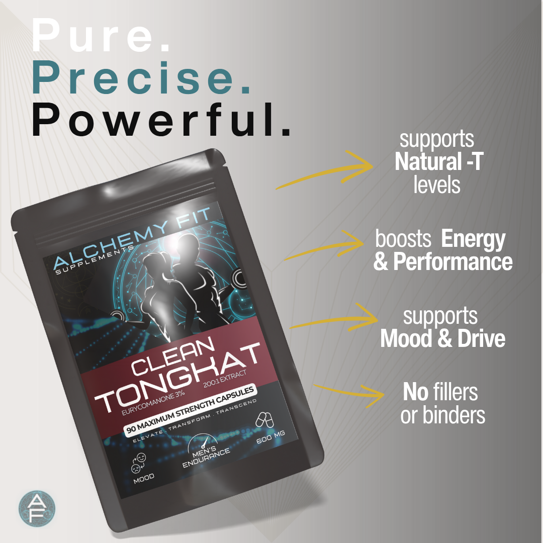 Tongkat Ali 500mg – 200:1 Herbal Extract | Eurycoma Longifolia | Vegan Capsules