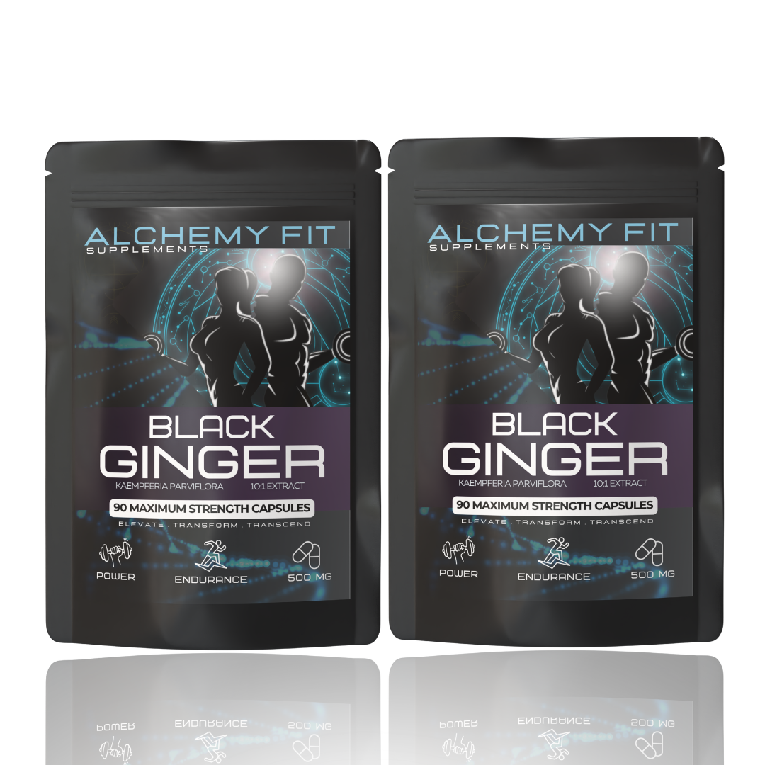 Thai Black Ginger 500mg Capsules – Energy & Performance