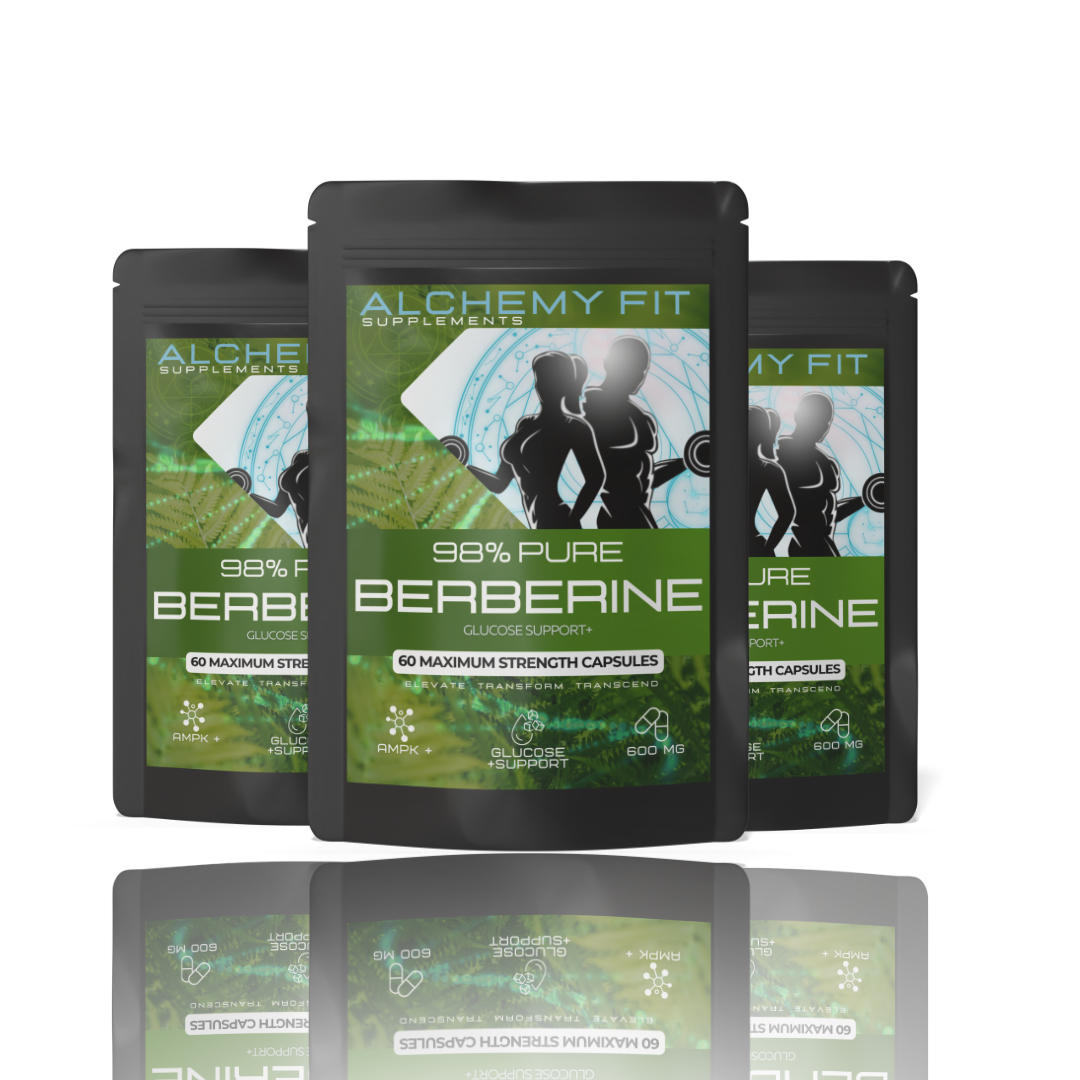 Berberine 600mg Capsules – Metabolic Support
