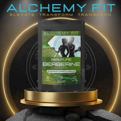 Berberine 600mg | 25:1 High Strength Extract | Metabolic Health & Blood Sugar | Vegan Capsules