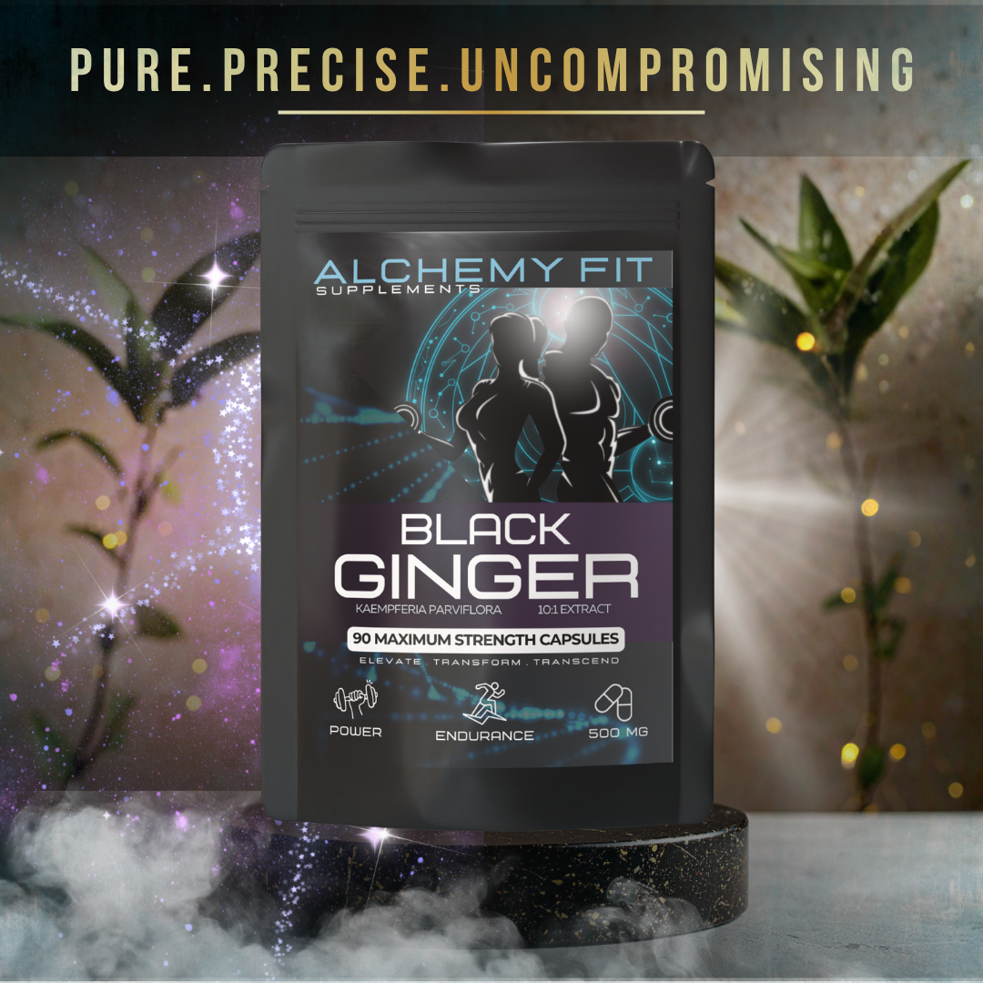 Thai Black Ginger 500mg Capsules – Energy & Performance
