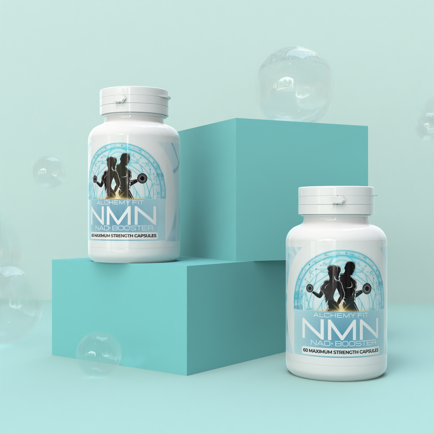 *NEW* NMN 500mg NAD+ Precursor - 60 Vegan Capsules for Longevity & DNA Repair