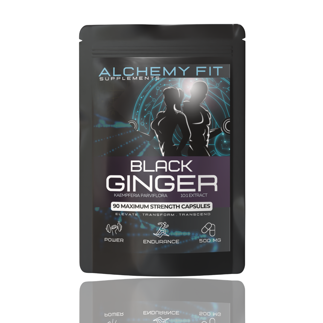 Thai Black Ginger 500mg Capsules – Energy & Performance