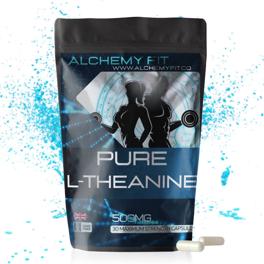 L-Theanine 600mg Vegan Capsules Nootropic Focus Stress Memory Relaxation