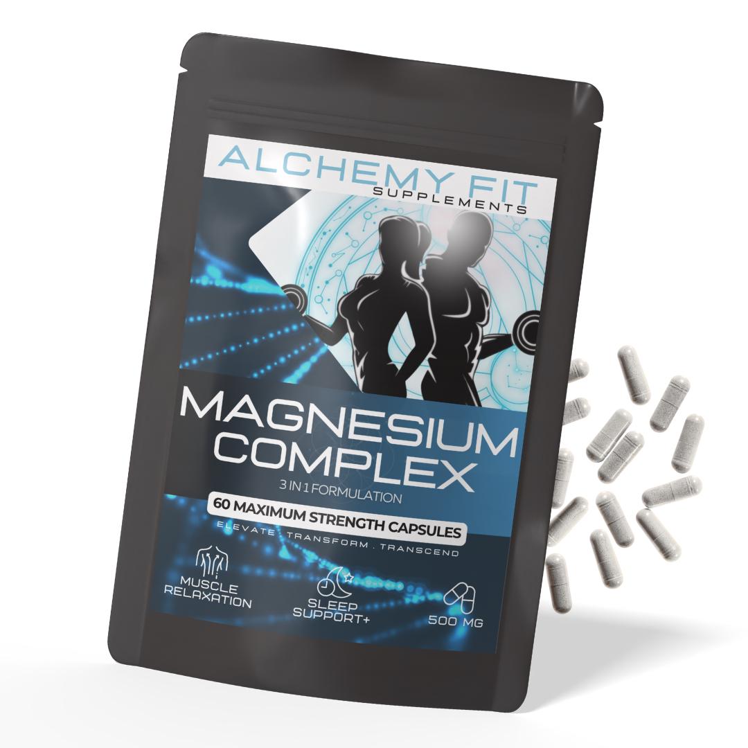 Advanced Magnesium 3-in-1 Complex | Glycinate, Taurinate, L-Threonate